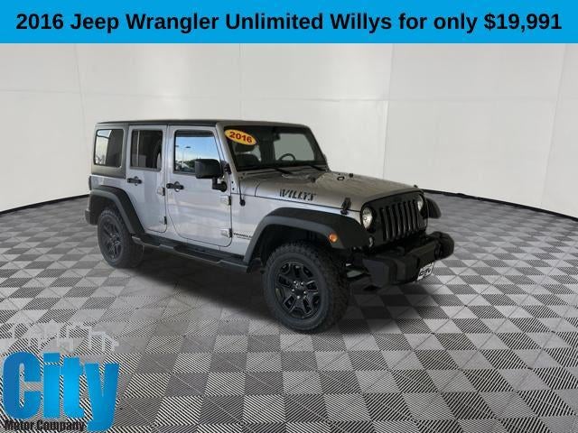 2016 Jeep Wrangler Unlimited Willys