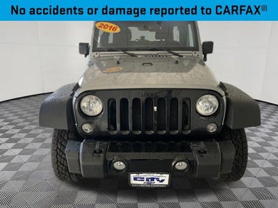 2016 Jeep Wrangler Unlimited Willys