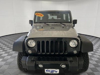 2016 Jeep Wrangler Unlimited Willys