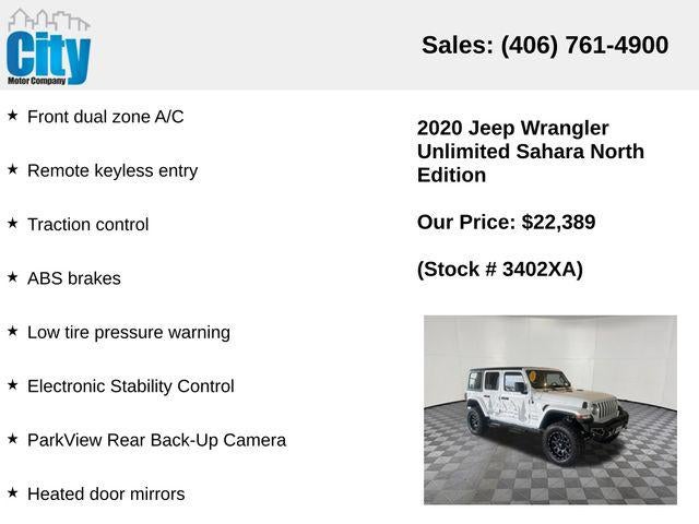 2020 Jeep Wrangler Unlimited Sahara