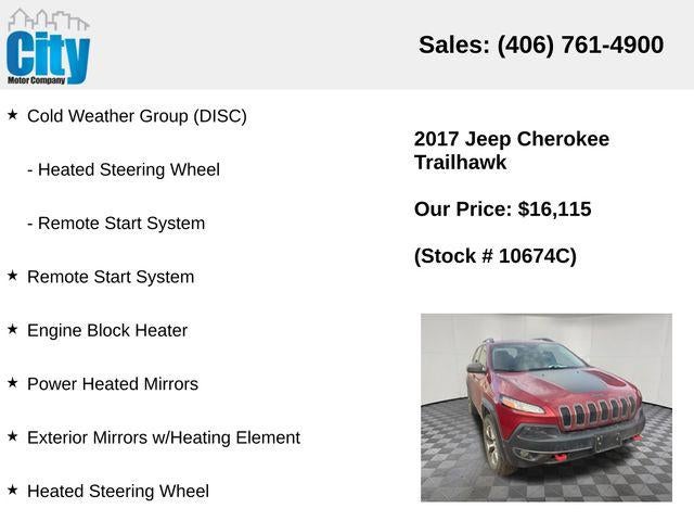 2017 Jeep Cherokee Trailhawk
