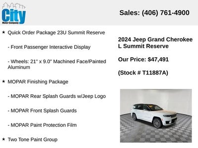 2024 Jeep Grand Cherokee L Summit