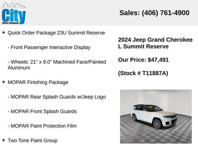 2024 Jeep Grand Cherokee L Summit