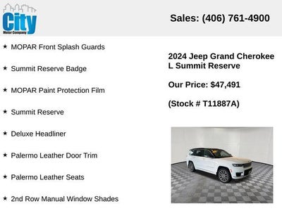 2024 Jeep Grand Cherokee L Summit