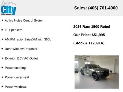 2026 RAM 1500 Rebel