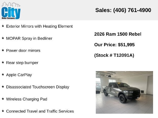 2026 RAM 1500 Rebel