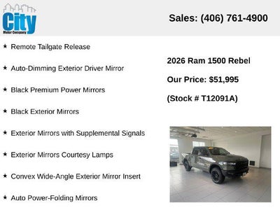 2026 RAM 1500 Rebel