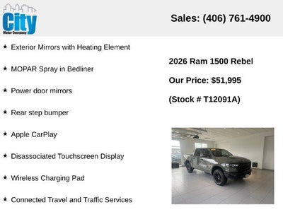 2026 RAM 1500 Rebel