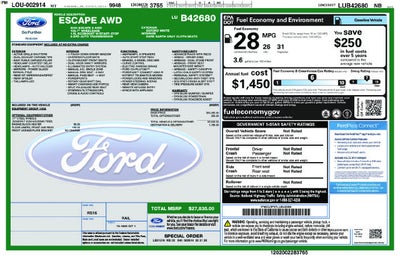 2020 Ford Escape S