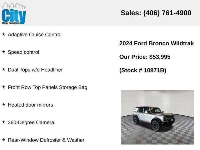 2024 Ford Bronco Wildtrak