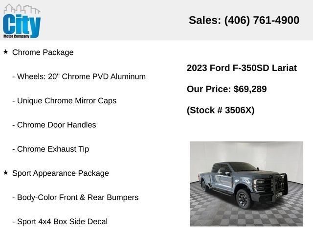 2023 Ford F-350SD Lariat