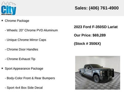 2023 Ford F-350SD Lariat
