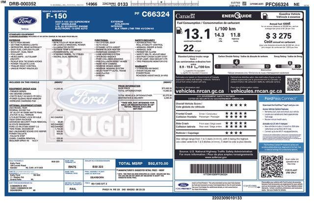 2023 Ford F-150 Tremor