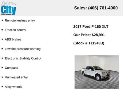 2017 Ford F-150 XLT