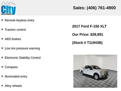 2017 Ford F-150 XLT