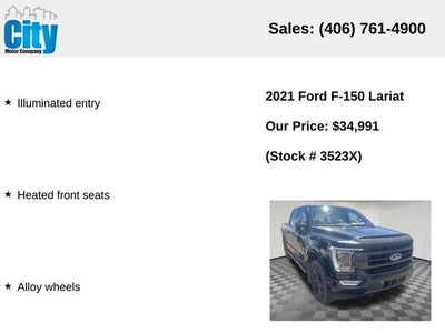 2021 Ford F-150 Lariat