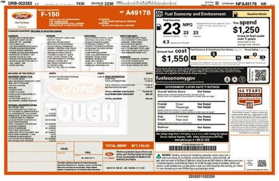 2022 Ford F-150 Platinum