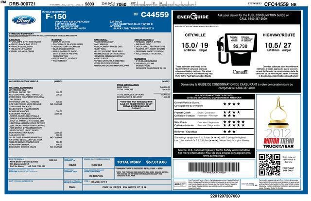 2012 Ford F-150 FX4