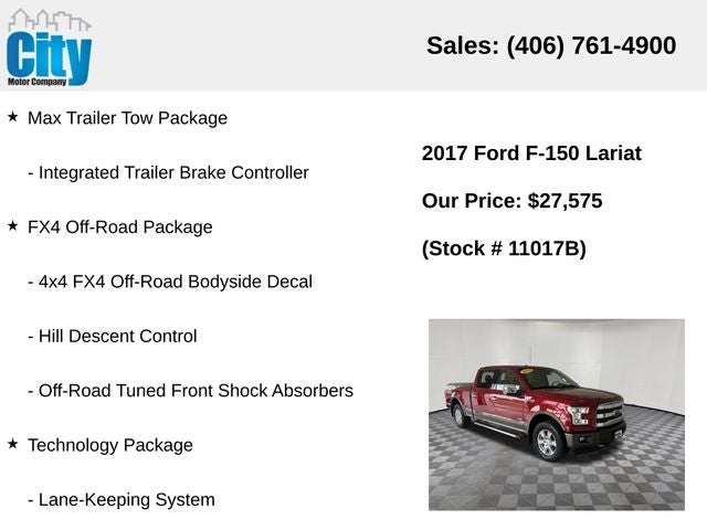 2017 Ford F-150 Lariat