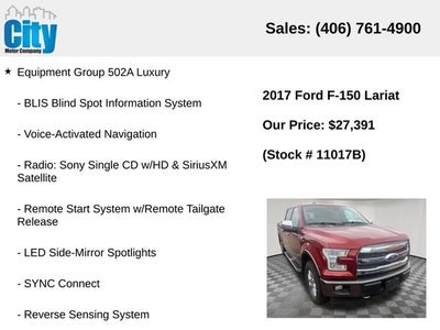 2017 Ford F-150 Lariat