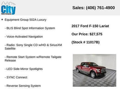 2017 Ford F-150 Lariat