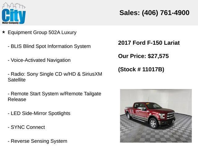 2017 Ford F-150 Lariat