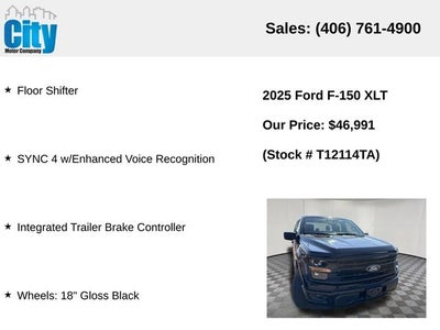 2025 Ford F-150 XLT