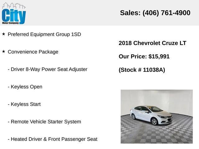 2018 Chevrolet Cruze LT