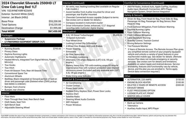 2024 Chevrolet Silverado 2500HD LT