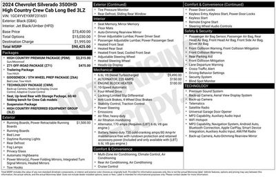 2024 Chevrolet Silverado 3500HD High Country