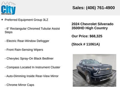 2024 Chevrolet Silverado 3500HD High Country