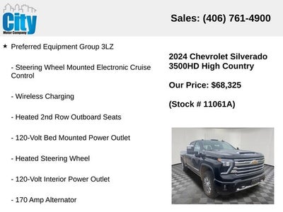 2024 Chevrolet Silverado 3500HD High Country