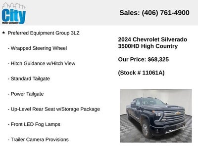 2024 Chevrolet Silverado 3500HD High Country