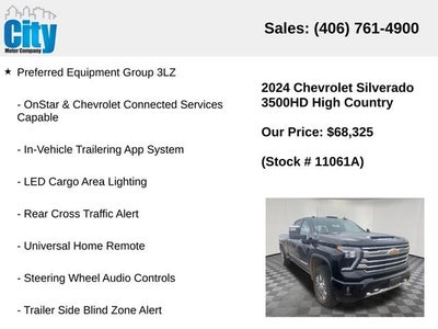 2024 Chevrolet Silverado 3500HD High Country