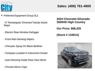 2024 Chevrolet Silverado 3500HD High Country