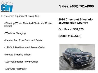 2024 Chevrolet Silverado 3500HD High Country