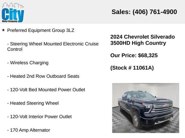 2024 Chevrolet Silverado 3500HD High Country