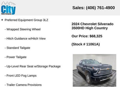2024 Chevrolet Silverado 3500HD High Country