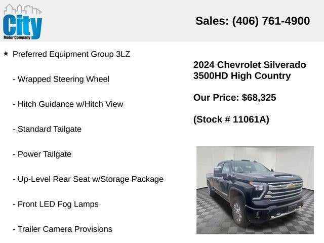 2024 Chevrolet Silverado 3500HD High Country