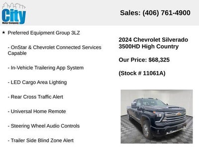 2024 Chevrolet Silverado 3500HD High Country
