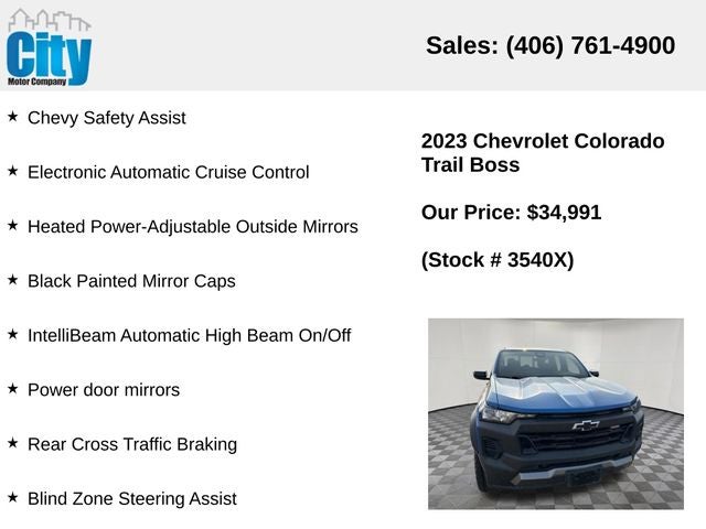 2023 Chevrolet Colorado Trail Boss