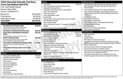 2024 Chevrolet Colorado Trail Boss