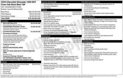 2023 Chevrolet Silverado 1500 RST