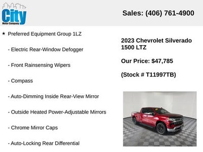 2023 Chevrolet Silverado 1500 LTZ