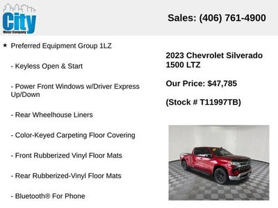2023 Chevrolet Silverado 1500 LTZ