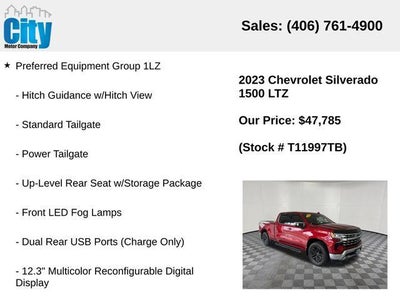 2023 Chevrolet Silverado 1500 LTZ