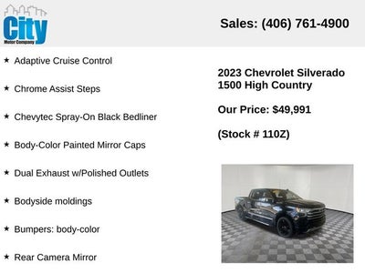 2023 Chevrolet Silverado 1500 High Country