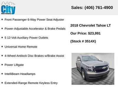 2018 Chevrolet Tahoe LT LT1