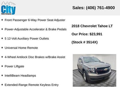 2018 Chevrolet Tahoe LT LT1