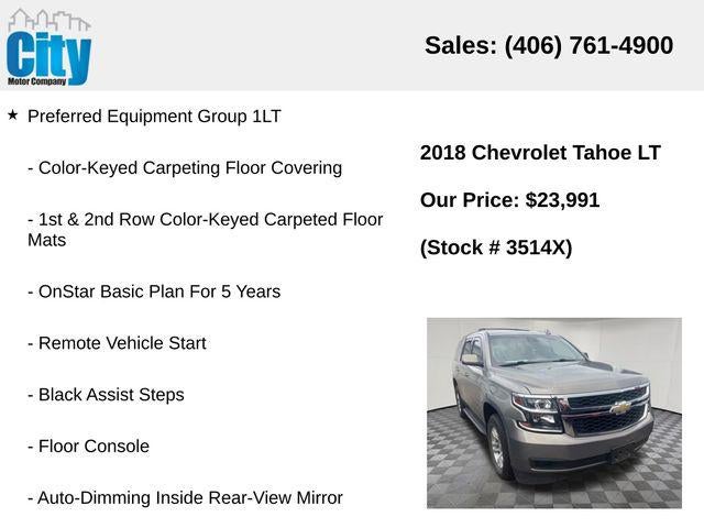 2018 Chevrolet Tahoe LT LT1